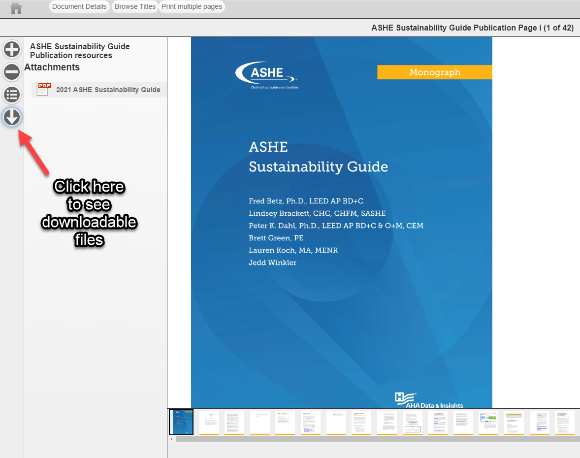 Downloading or Printing eBooks and PDFs American Hospital Association
